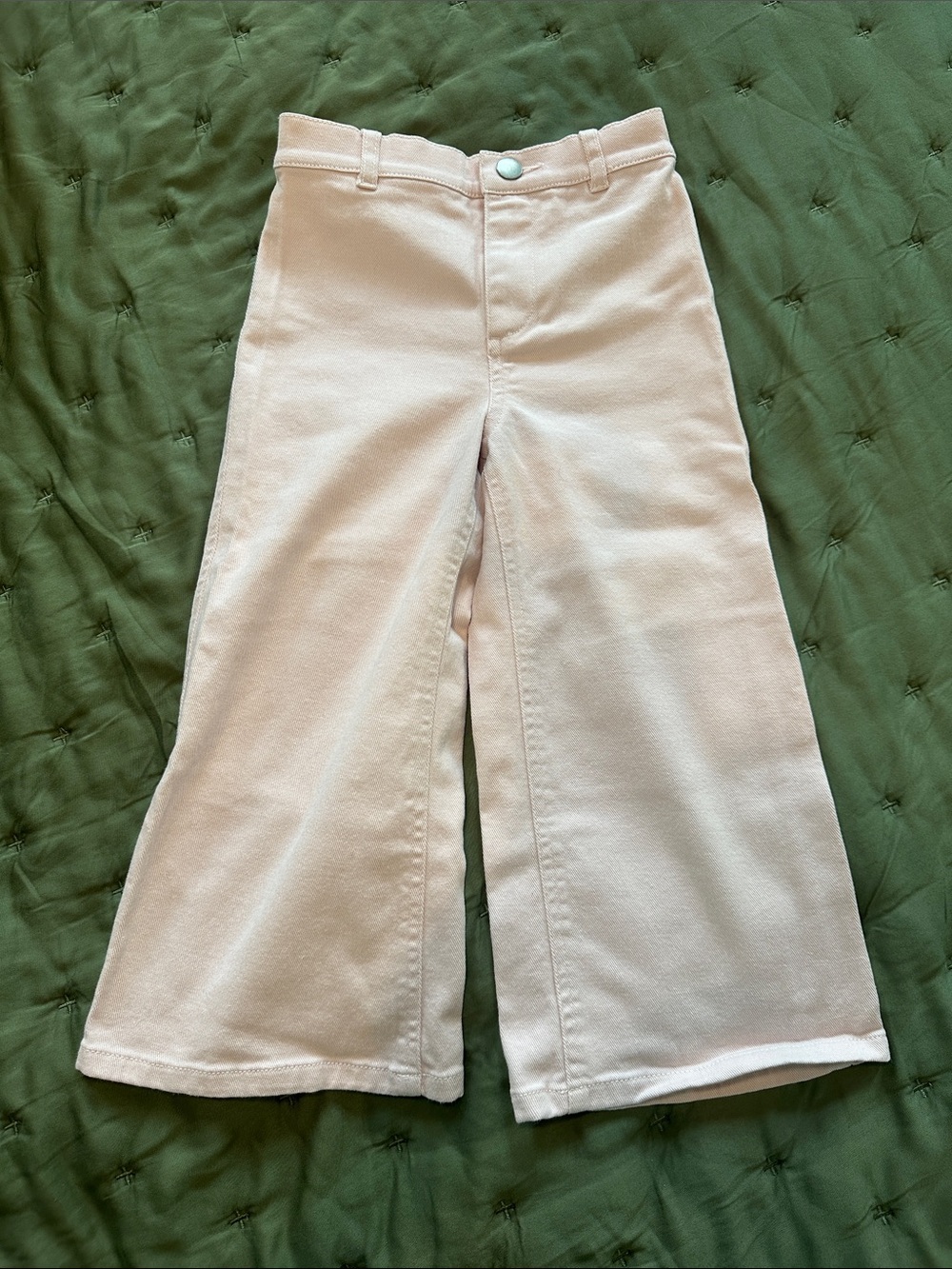 Nordstrom Blush Pink wide leg jeans